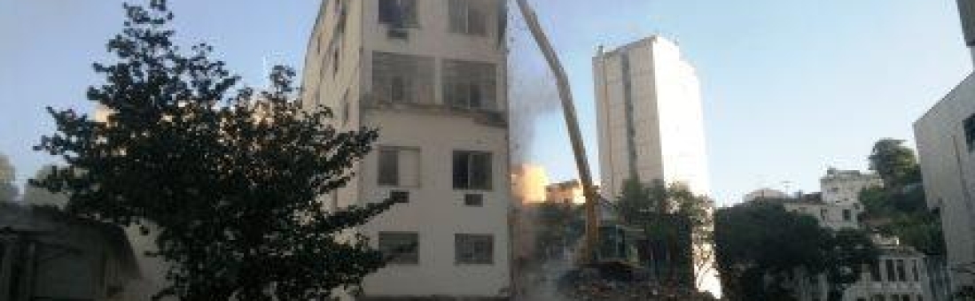 DEMOLIÇÃO DE 33 EDIFICAÇÕES NO CENTRO DO RIO DE JANEIRO/RJ